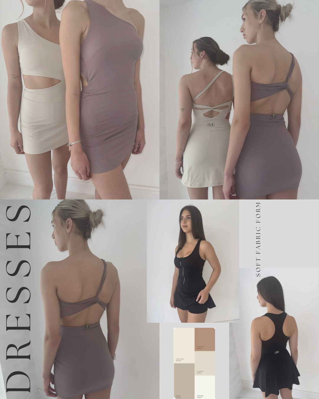 Soft feel tennis dress