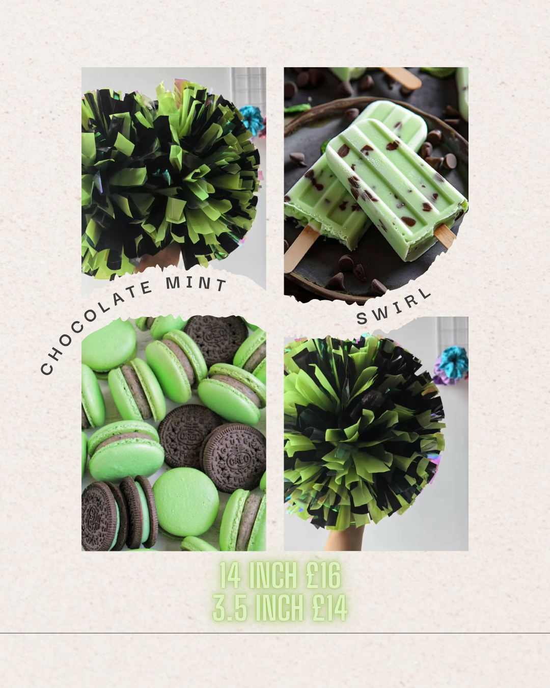 Green & black plastic shakers