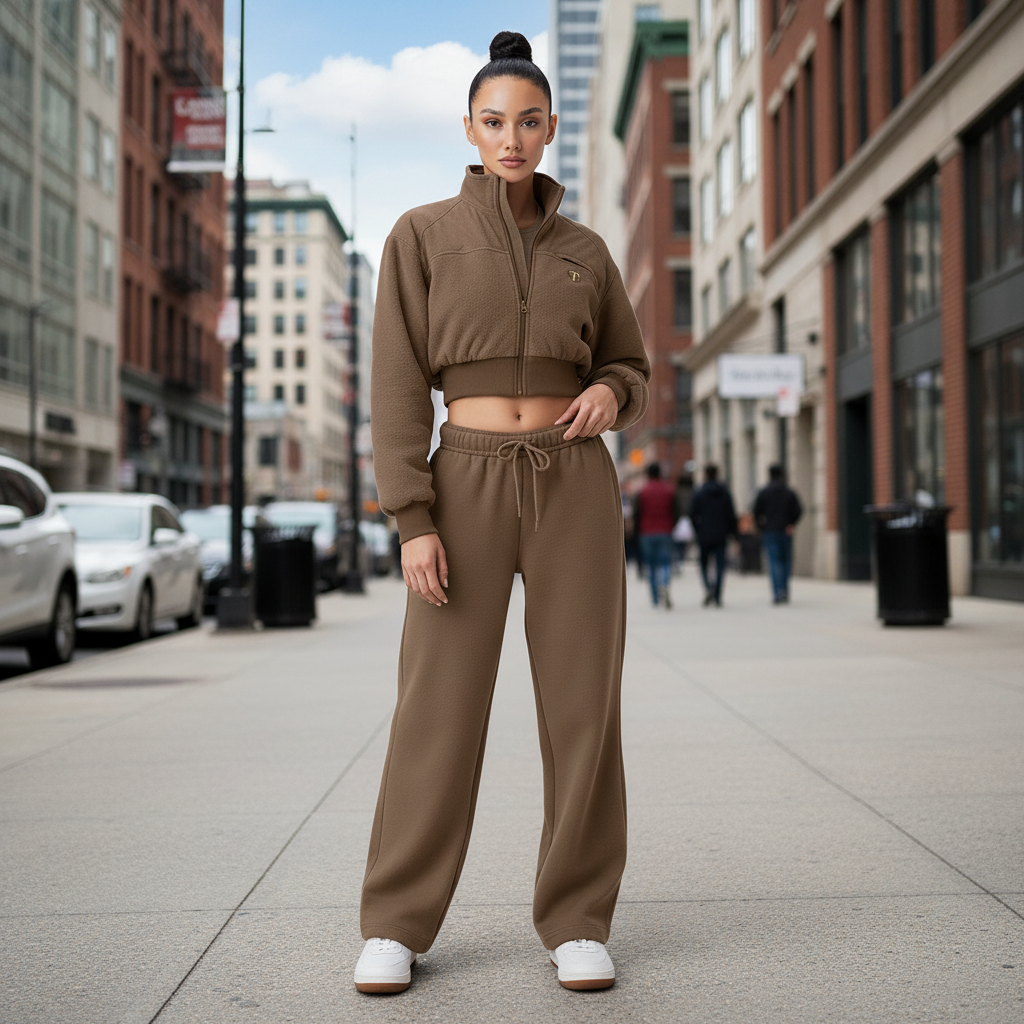 Fleece co ord jogging suit