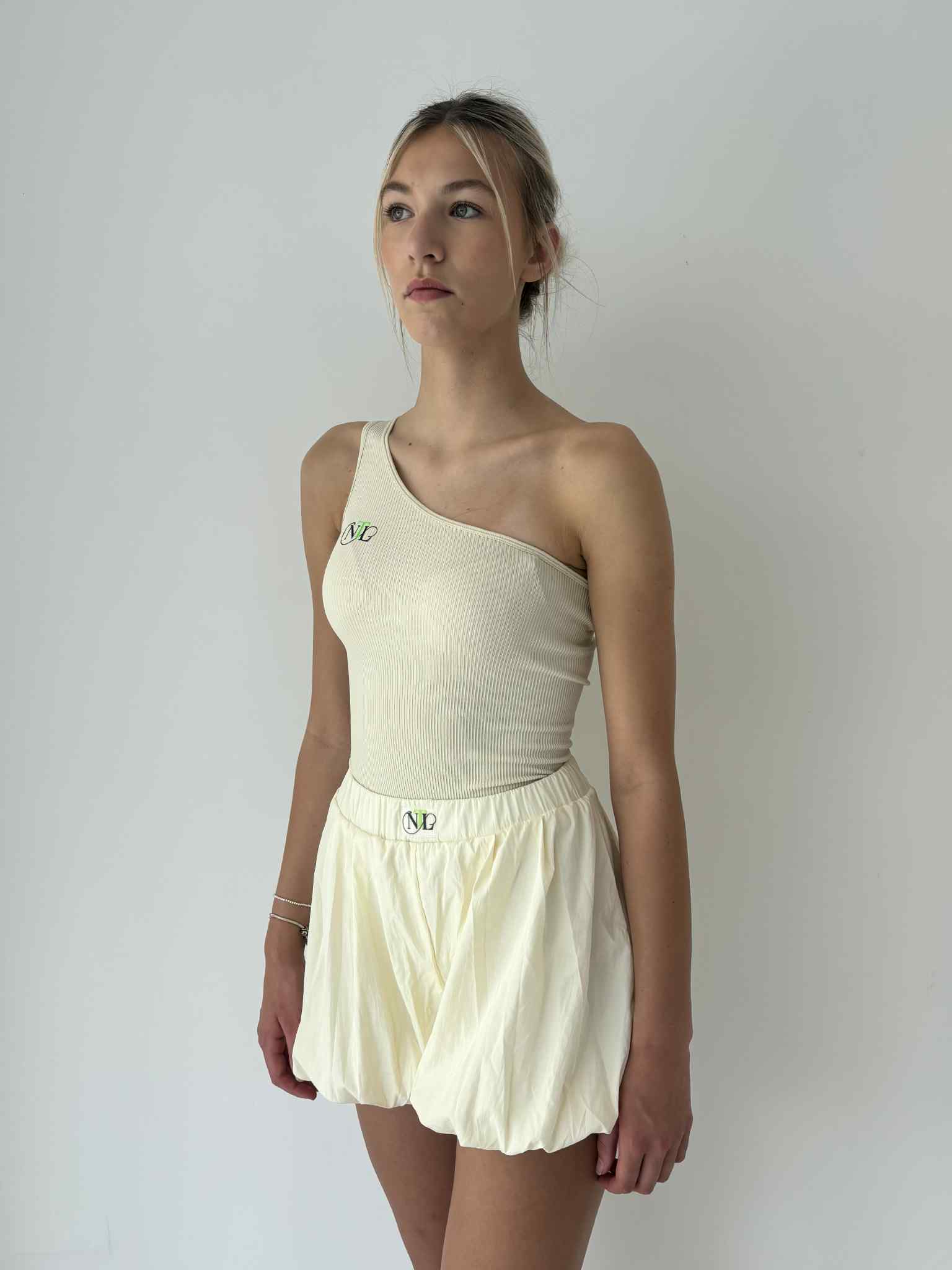 Puff ball shorts