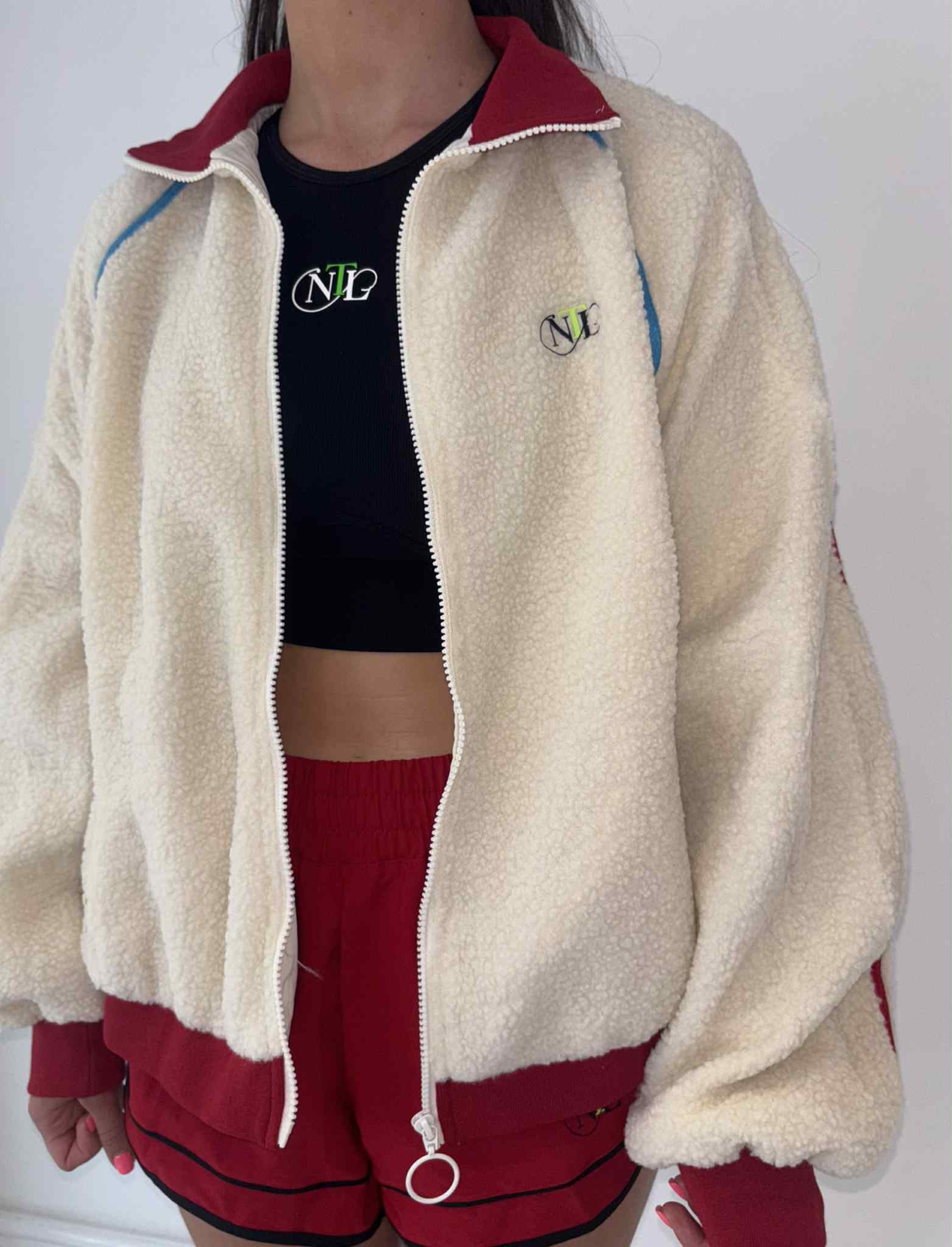 Varsities colour pop fleece