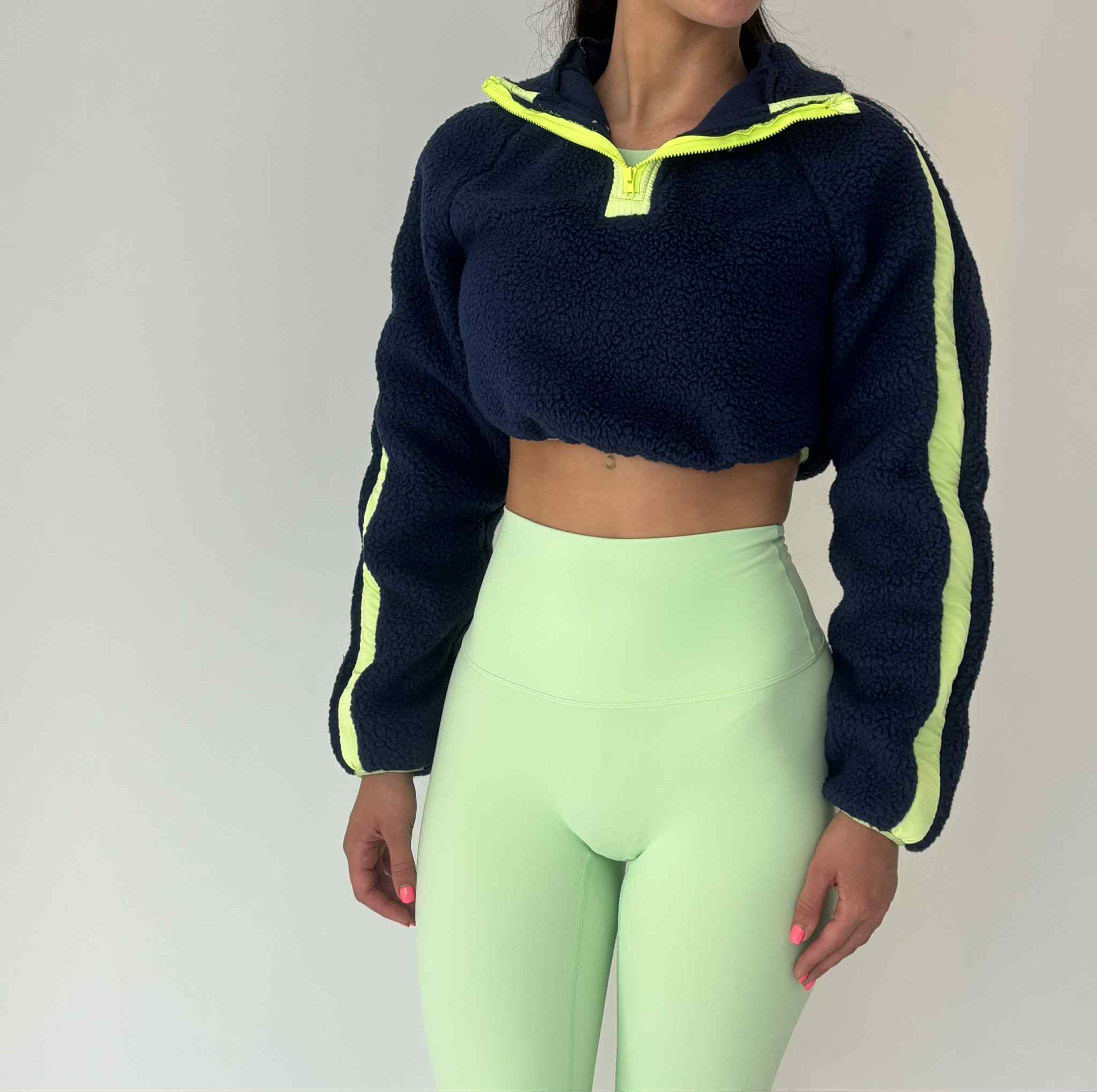 Jumper front half zip