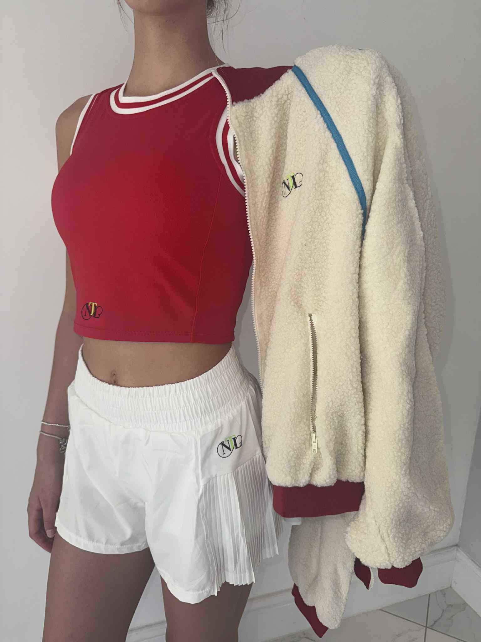 Varsities colour pop fleece