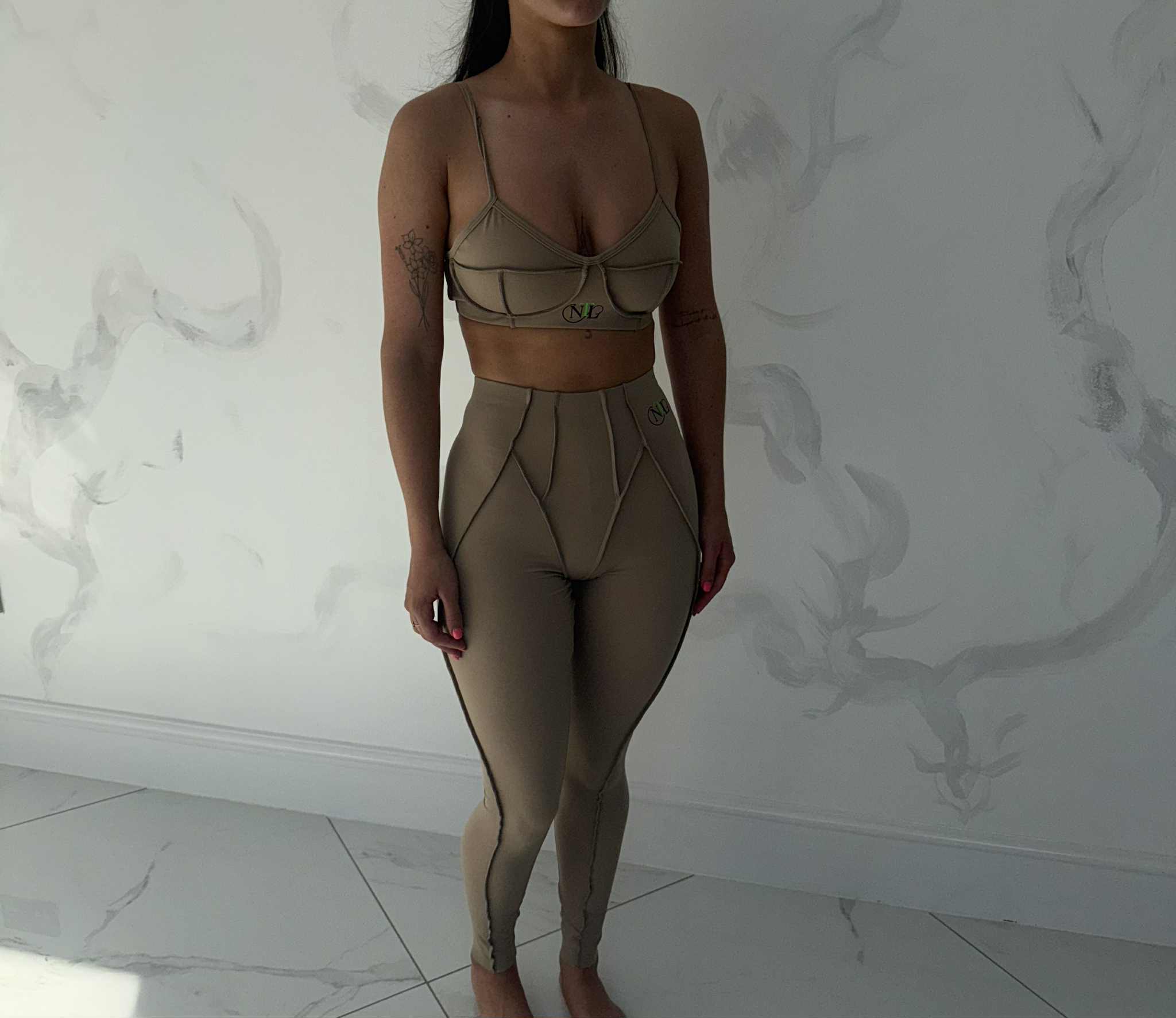 Beauty seam legging set