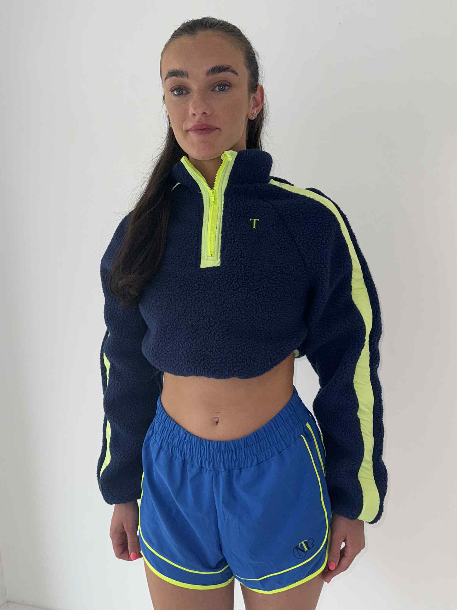 Jumper front half zip