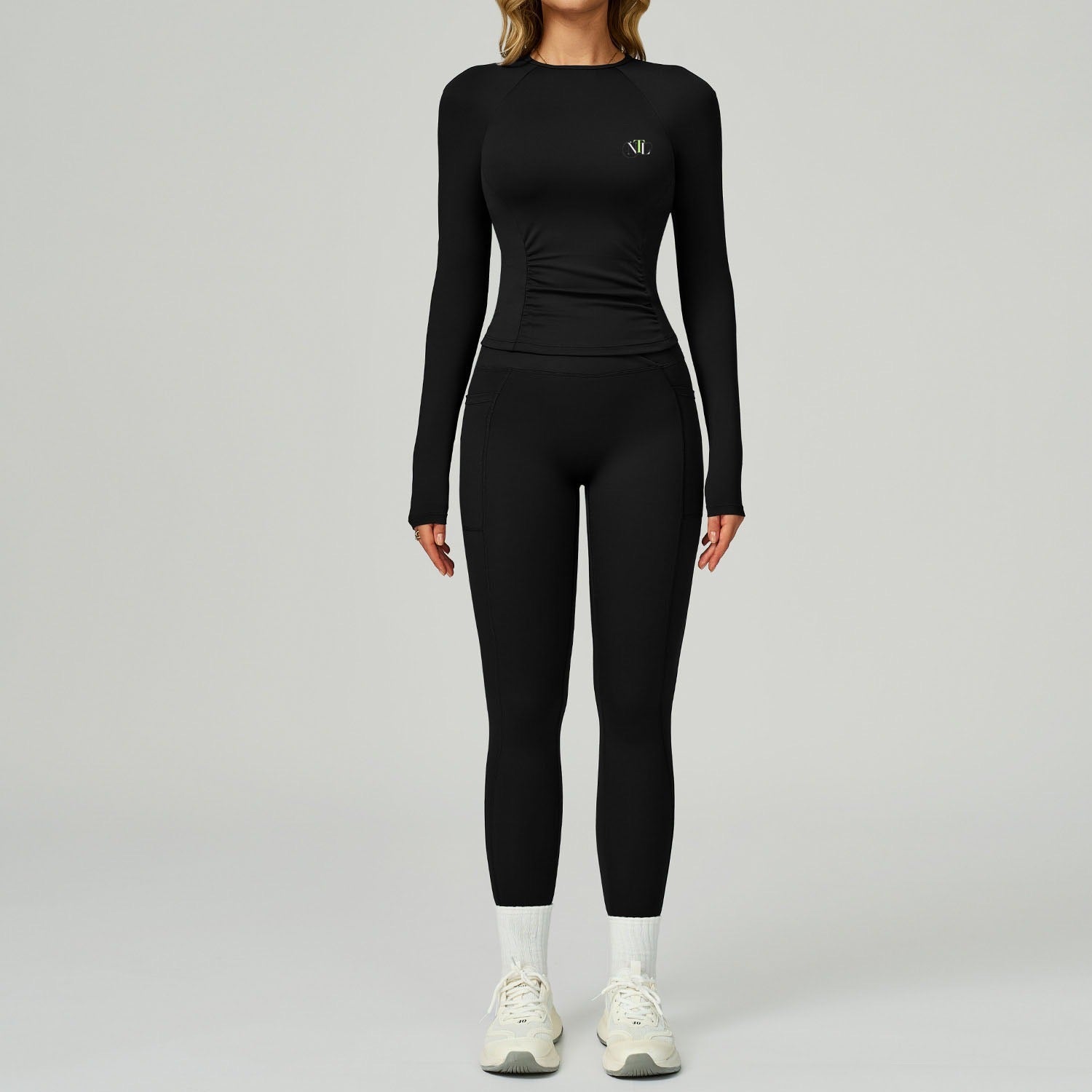 Long sleeve yoga set