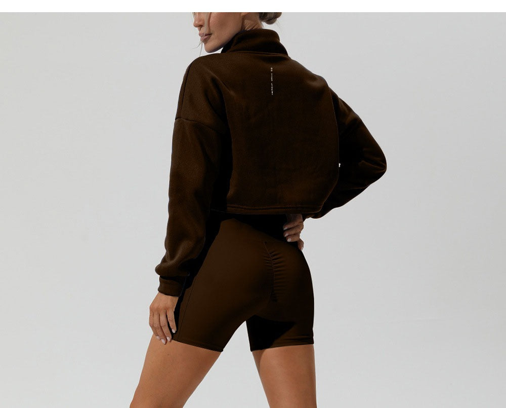 Cycling shorts and crop vest