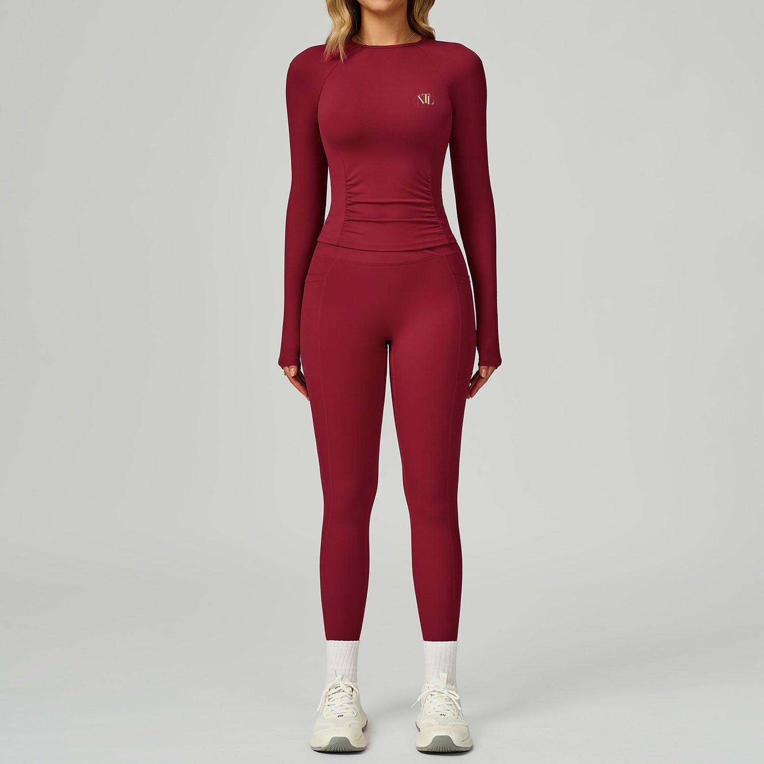 Long sleeve yoga set